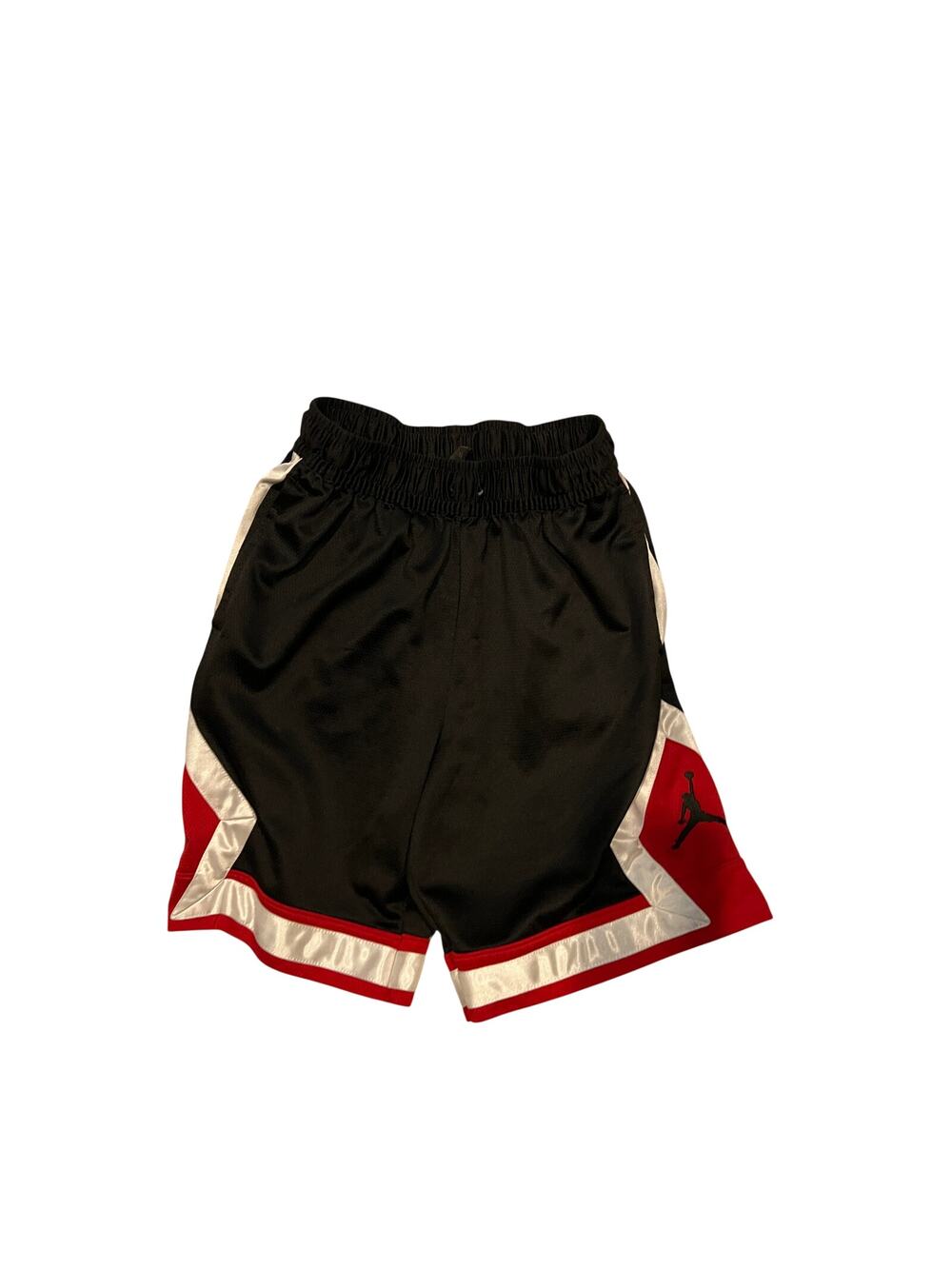 Nike Air Jordan Black Red Basketball Shorts Mens Small